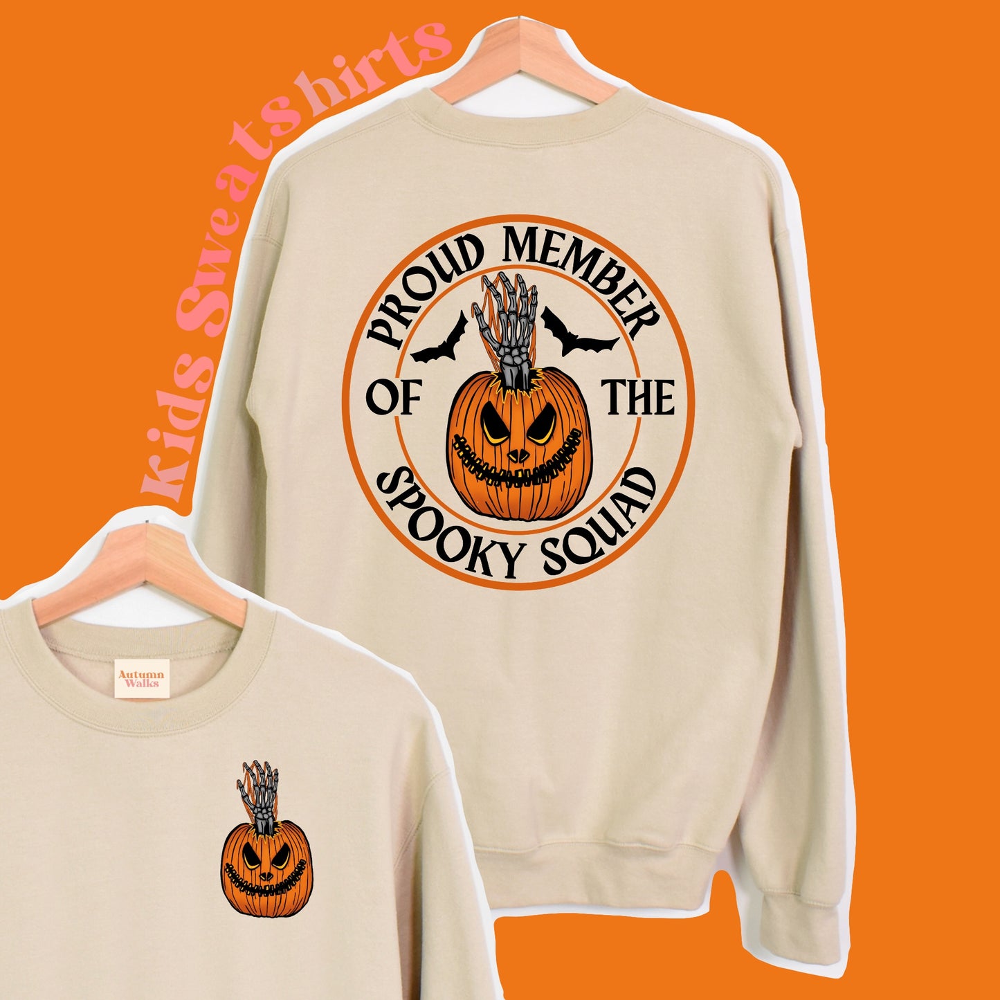 Spooky Squad KIDS Sweatshirt Halloween