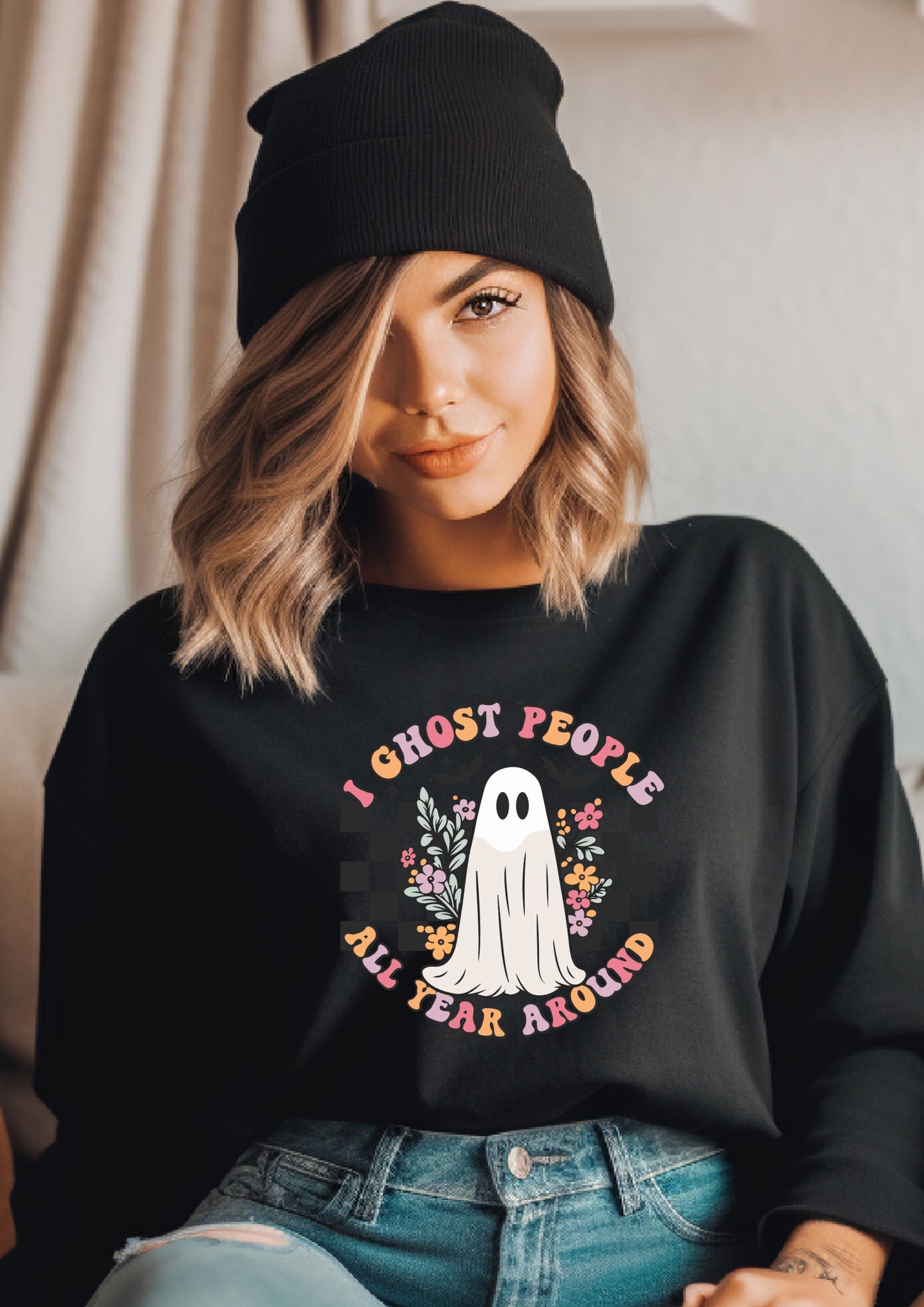 I Ghost People Sweatshirt Halloween