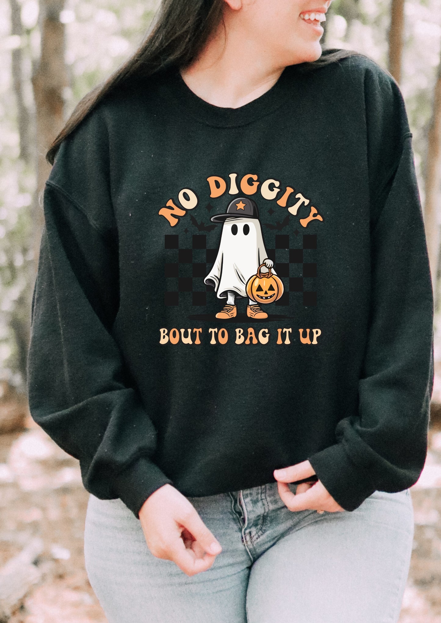 No diggity Sweatshirt Autumn Halloween