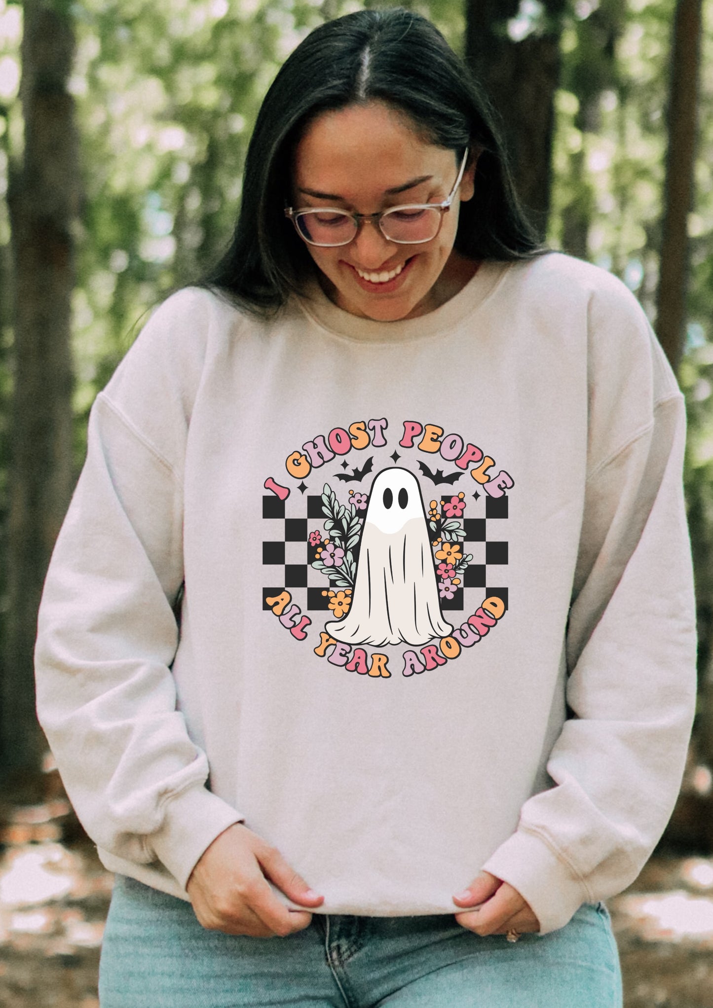 I Ghost People Sweatshirt Halloween