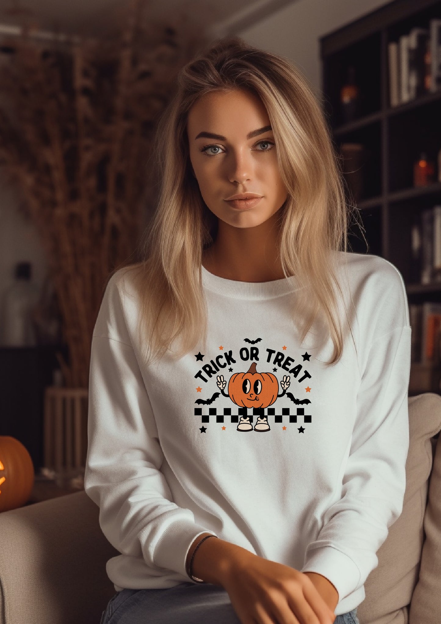 Trick or treat Design2 Sweatshirt Halloween